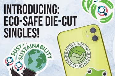 Introducing: Eco-Safe Die-Cut Singles!